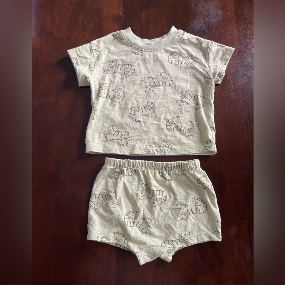 Cat & jack 6-9 months set